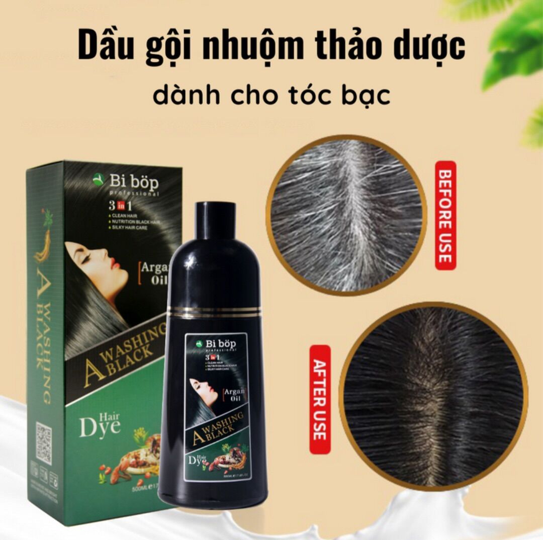 GỘI NHUỘM PHỦ BẠC BIBOP NHẬT BẢN