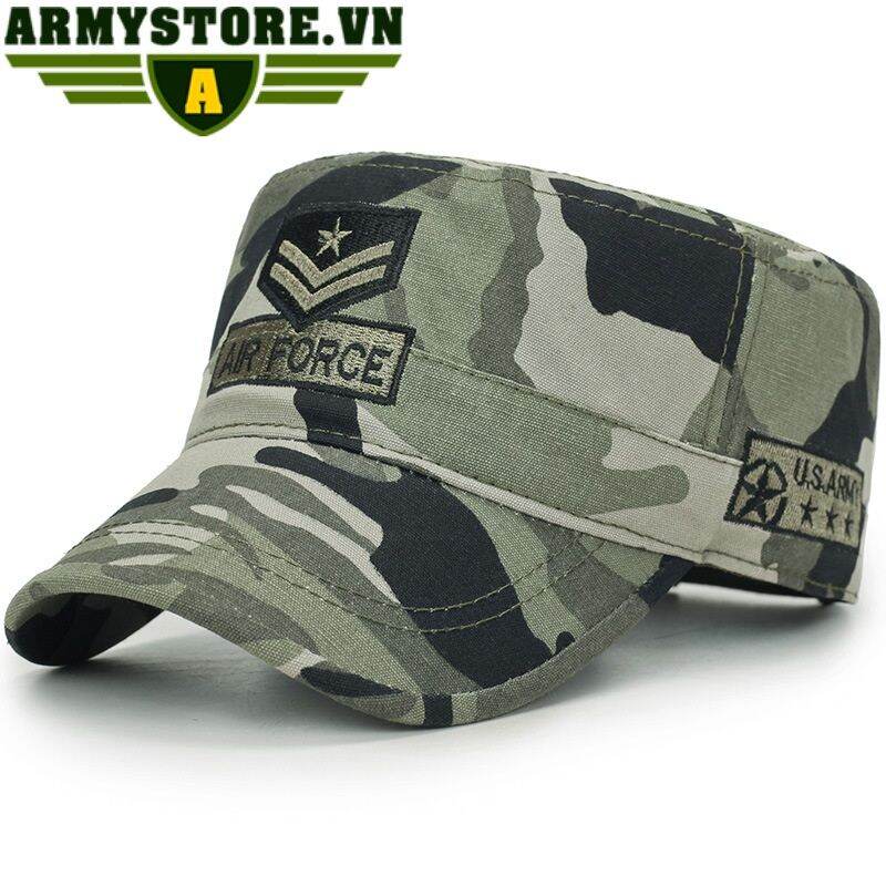 [HCM]Nón Lưỡi Trai Lính Air Force ARM-1207 (Rằn ri)