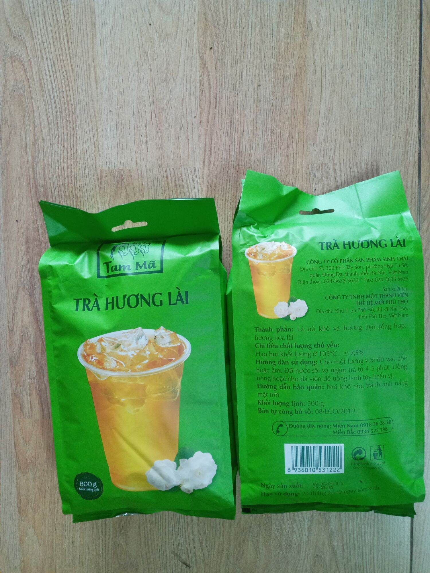 Trà hương lài tam mã 500g