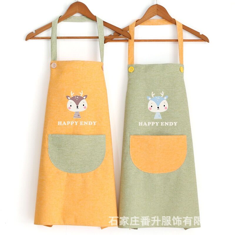 Tạp dề làm bếp hình con hươu