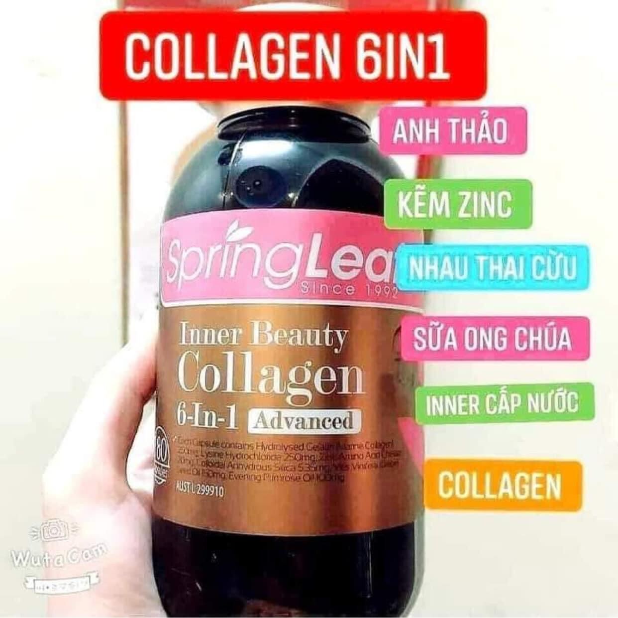 Collagen 6In1 Úc Lọ 180 Viên