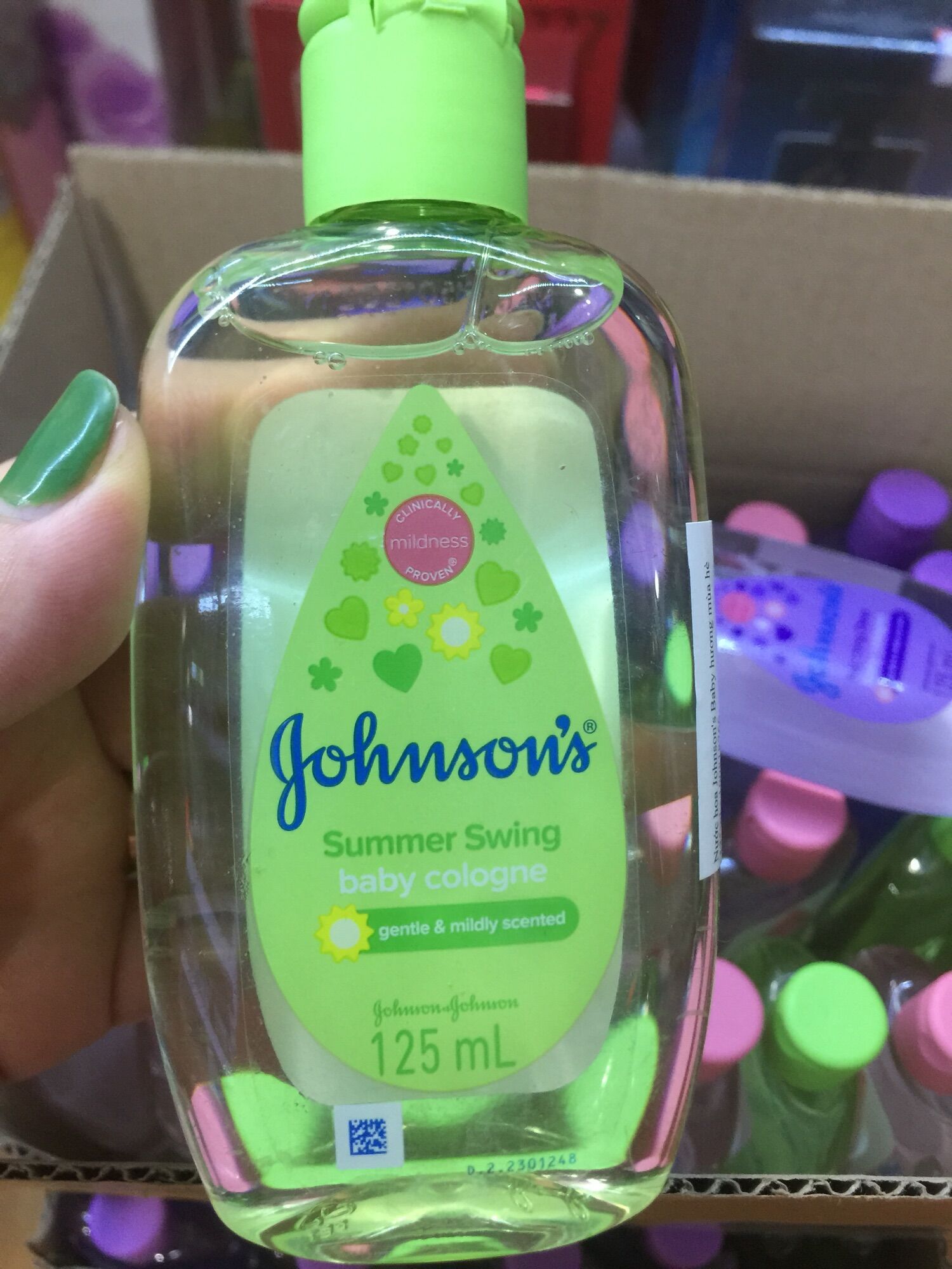 [HCM]Nước hoa Johnson Baby 125ml