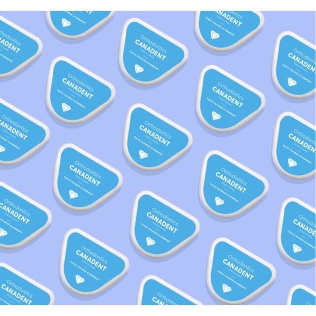[HCM](NIỀNG RĂNG) BỘ 3 NIỀNG RĂNG SILICON CANADENT ALIGNMENT.