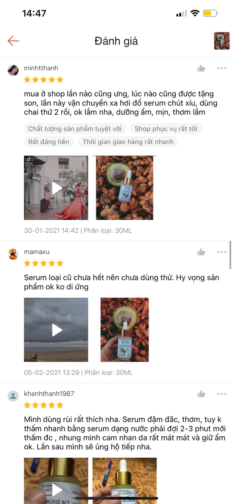 SERUM NGHỆ BƠ (HANDMADE)