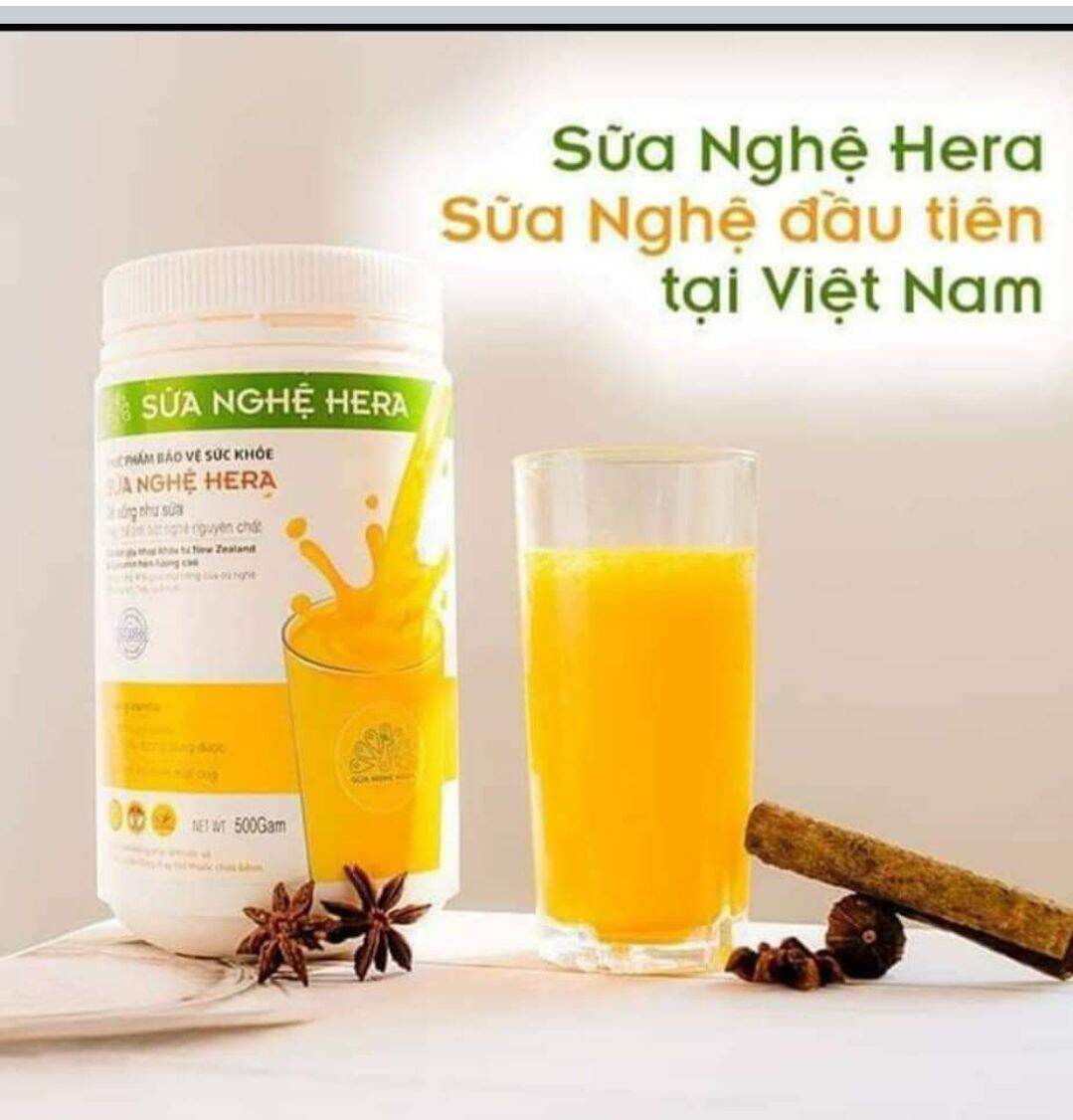 Sữa Nghệ Hera Hỗ Trợ Tiêu Hóa Dạ Dày