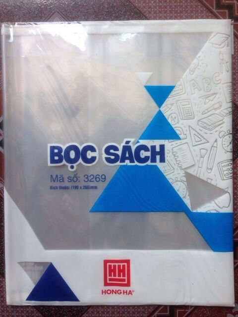 Bọc sách hồng hà ( 190x265)