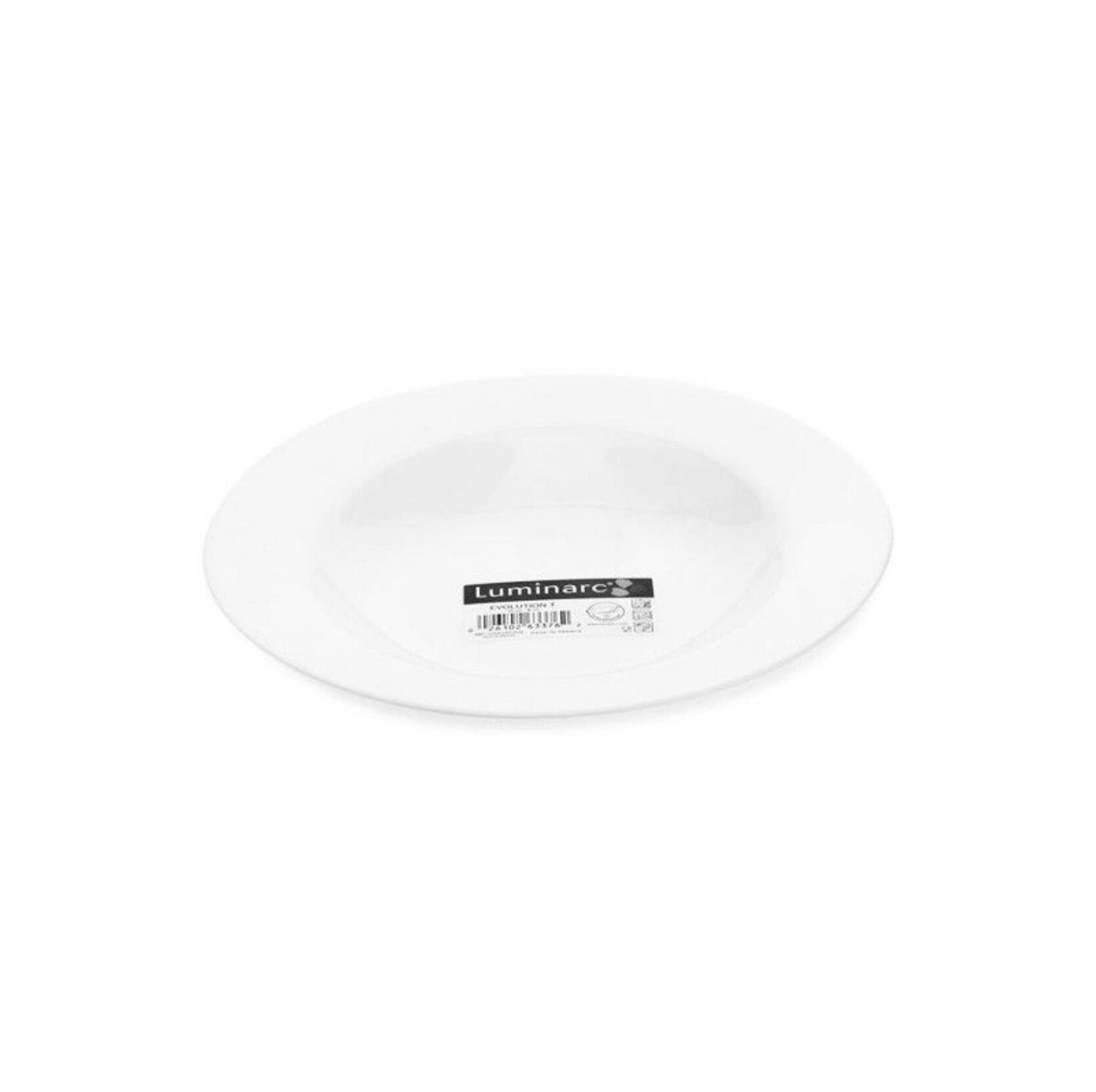 [HCM]Combo 3 đĩa soup thủy tinh Luminarc Evolution 22cm ( khả năng chịu lực gấp 3 lần thủy tinh thông thường ) - hàng chính hãng