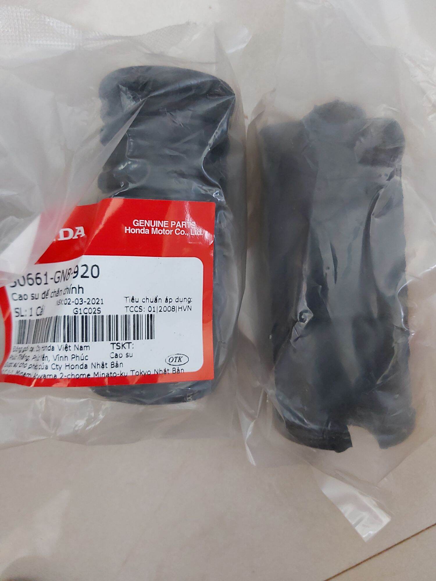 cặp cao su gác chân chính wave dream - gác chân trước