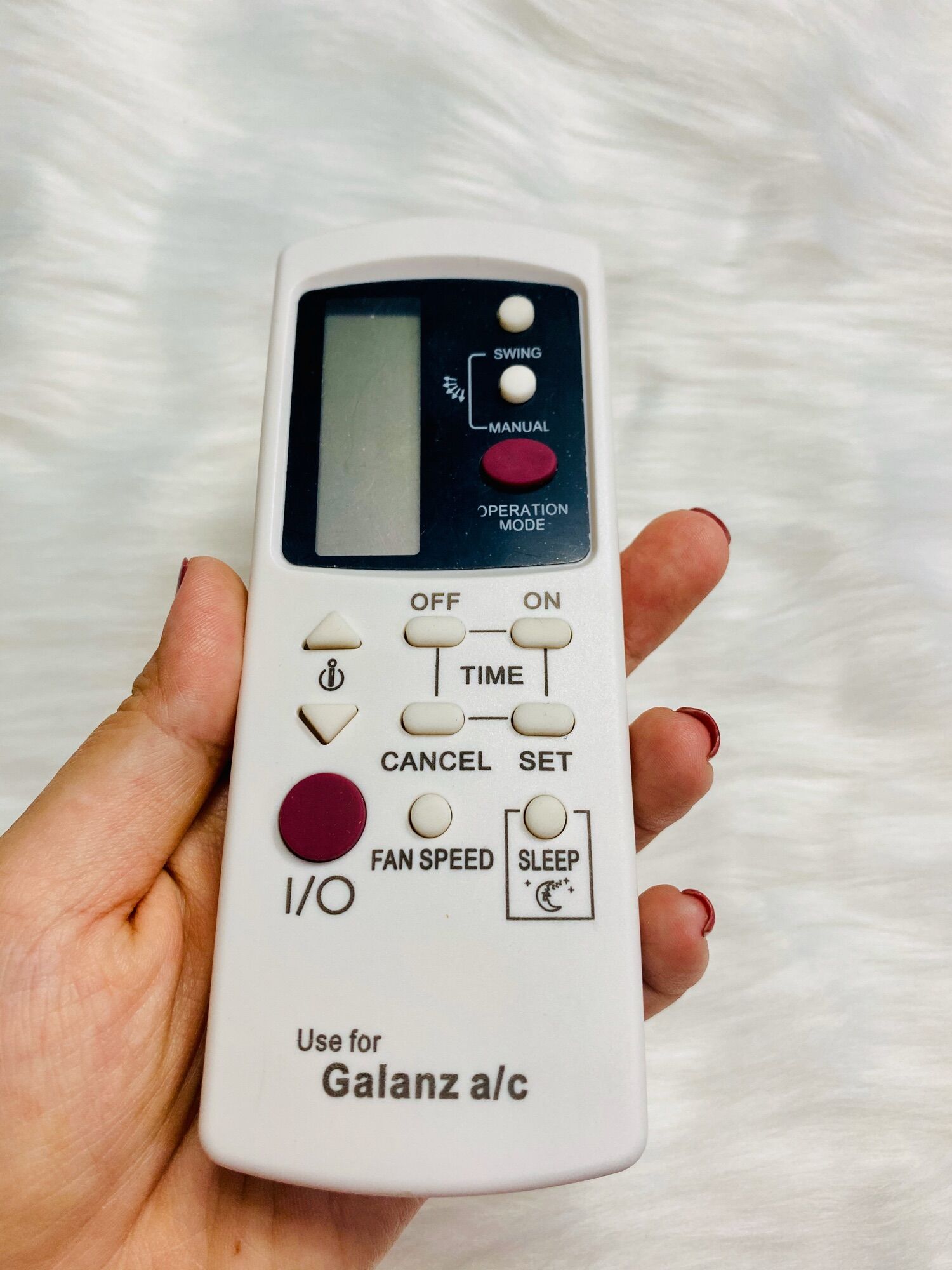 [HCM]REMOTE ĐIỀU KHIỂN ĐIỀU HOÀ MÁY LẠNH GALANZ