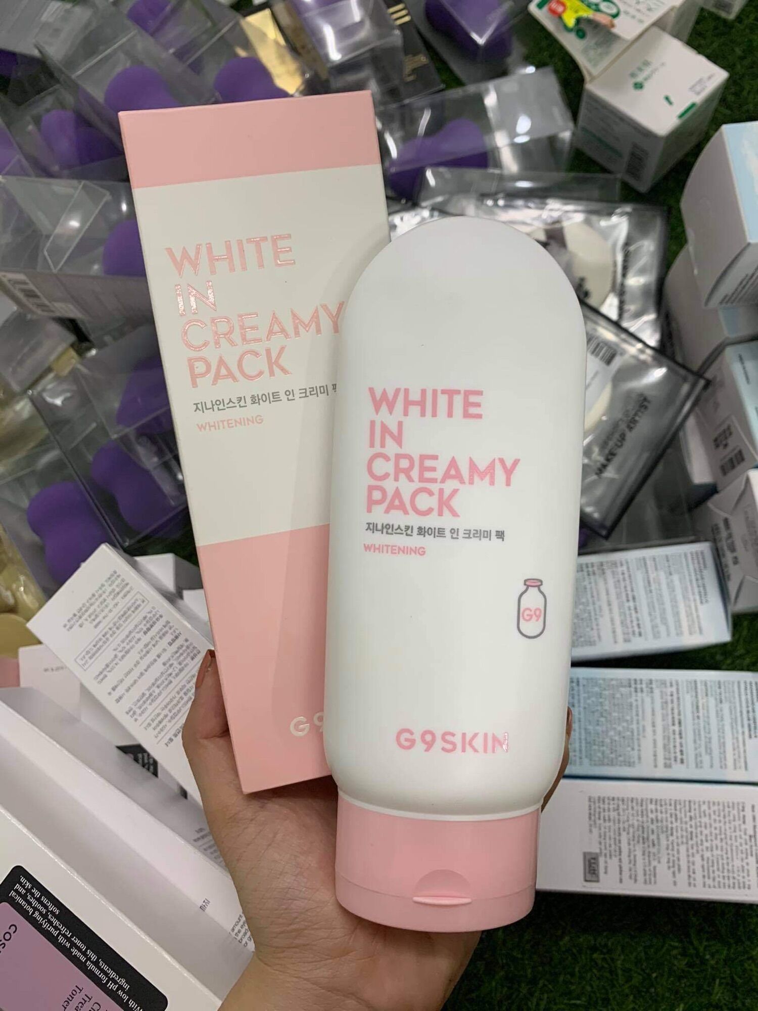 Kem ủ trắng body g9skin