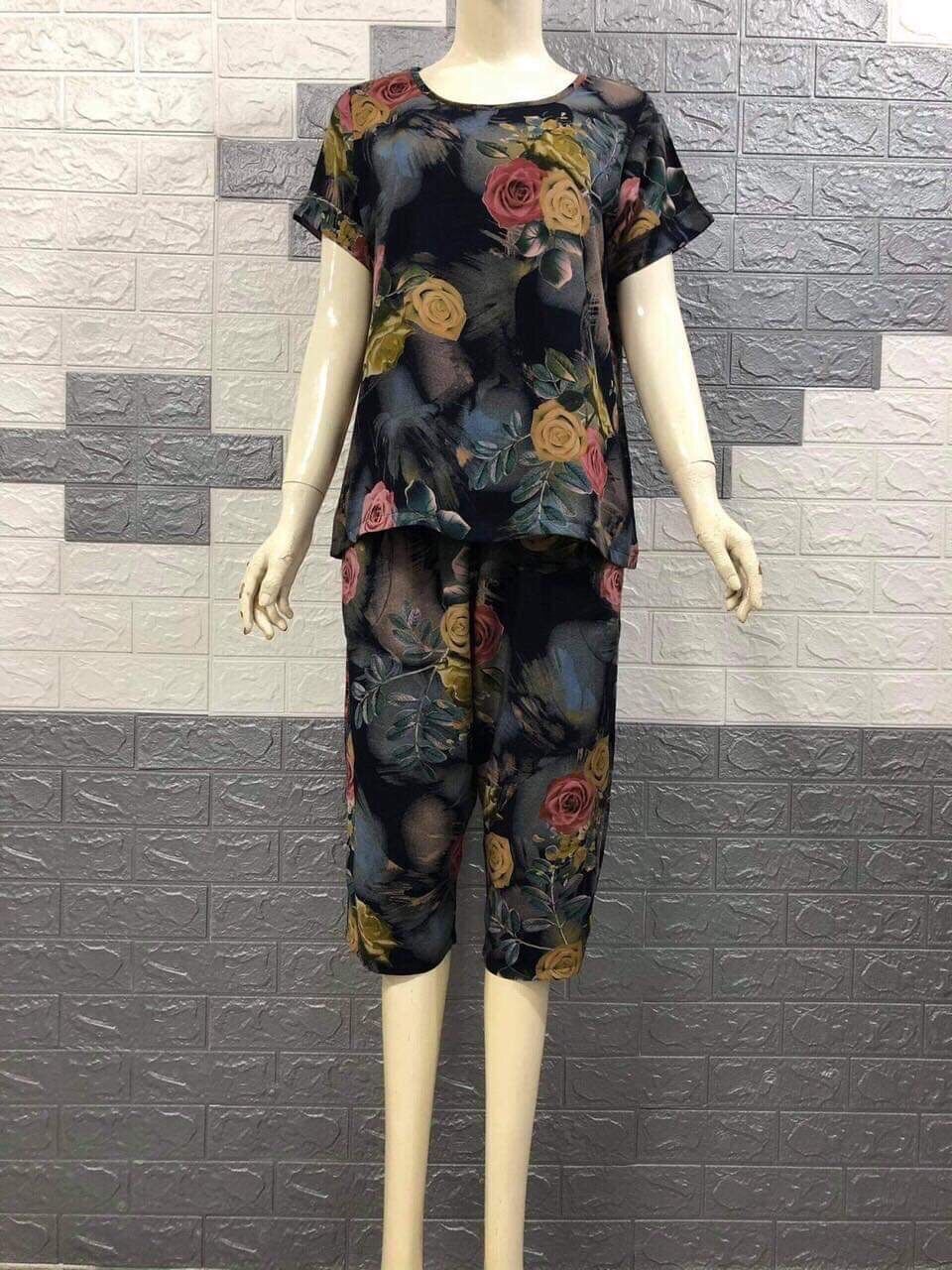 [HCM]Bộ tôn lửng nhung thái (size 40-75kg