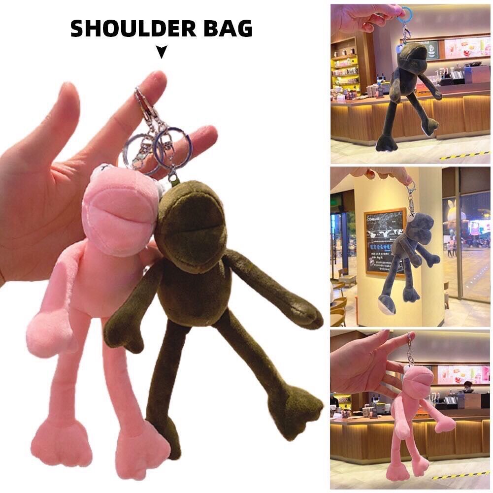 [HCM][Móc khóa ếch siêu rẻ ] Móc khóa ếch chân dài cute