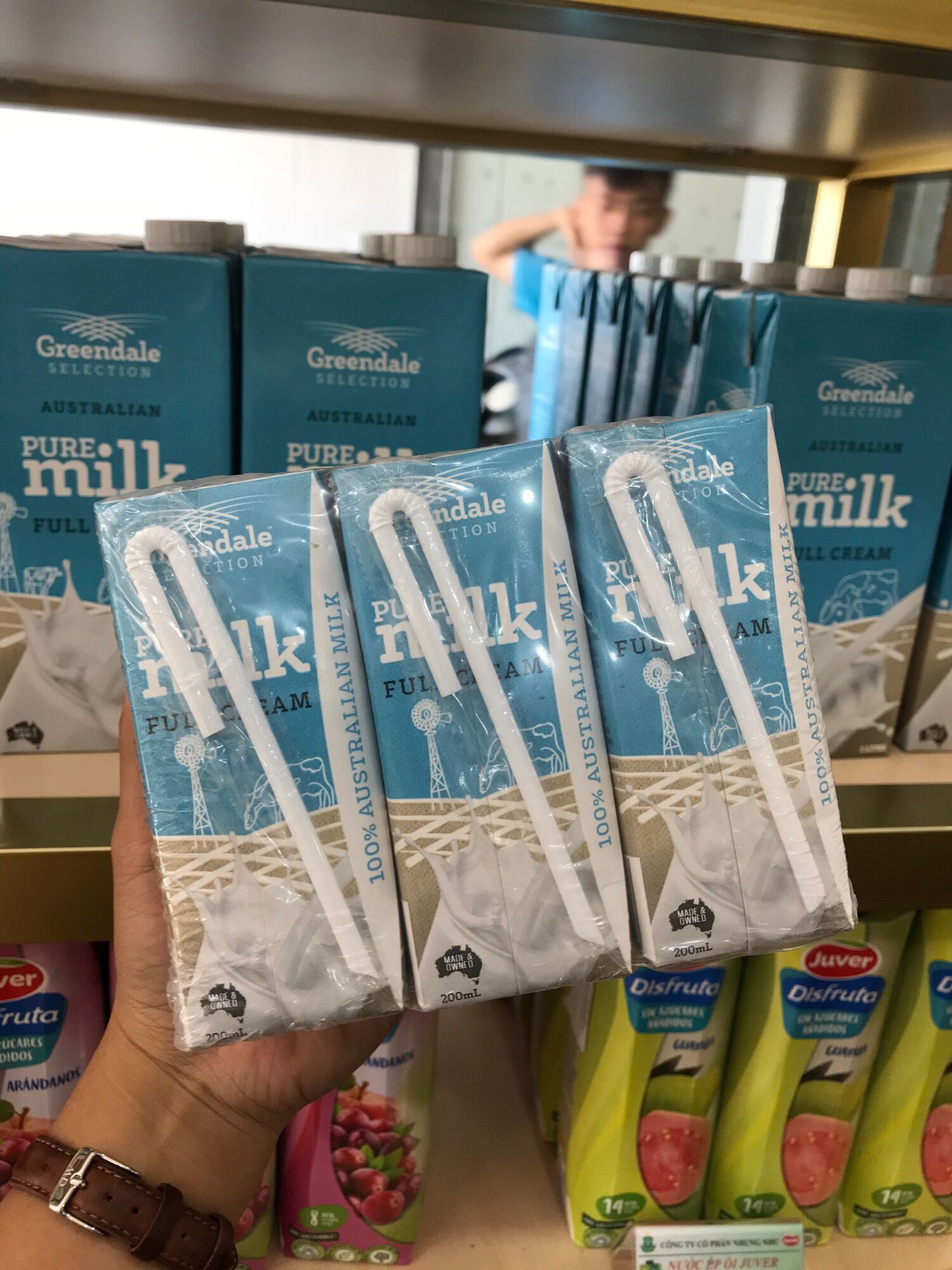 Sữa Tươi FullCream Greendale 200ml Nhập Khẩu Úc