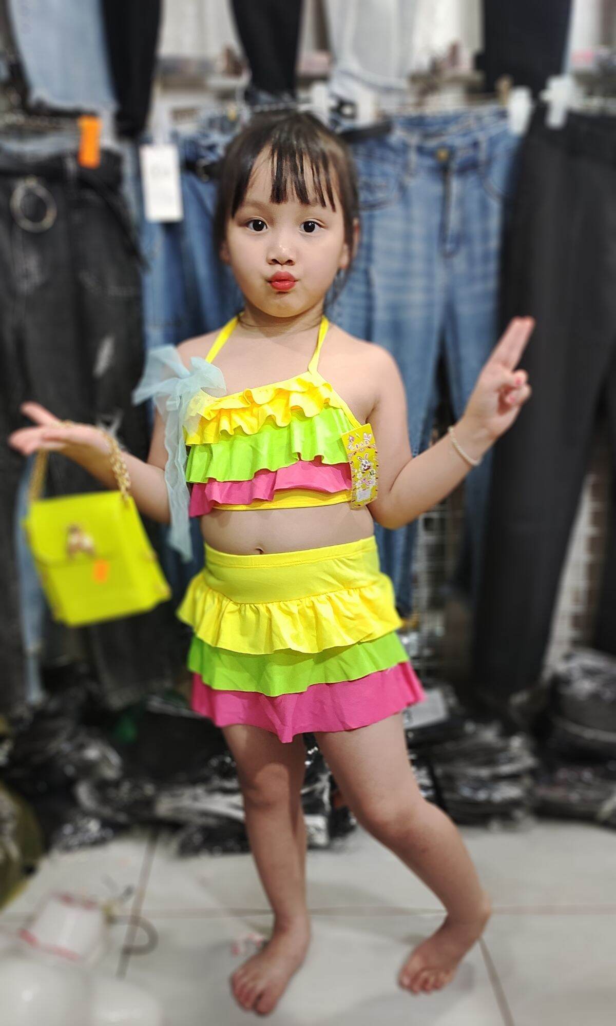 bộ bơi 2 mảnh bé gái
