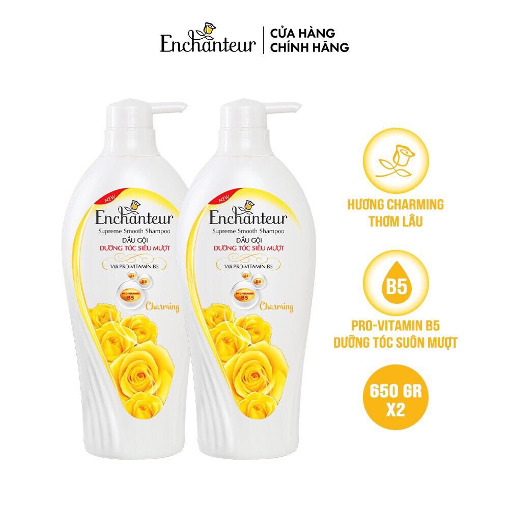 Dầu gội Enchanter Charming 650gr