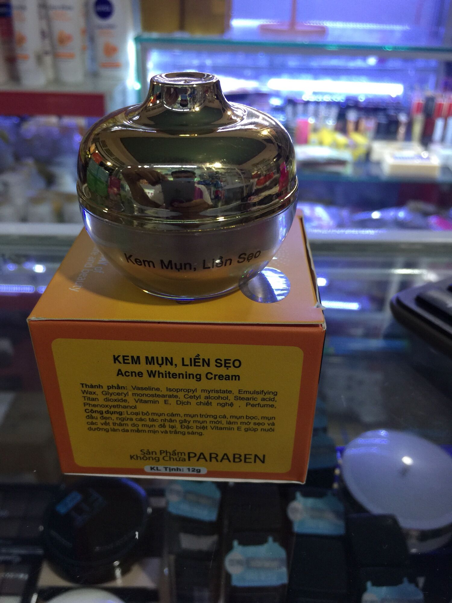[HCM]Kem Melody mụn-thâm-trắng da (12g)