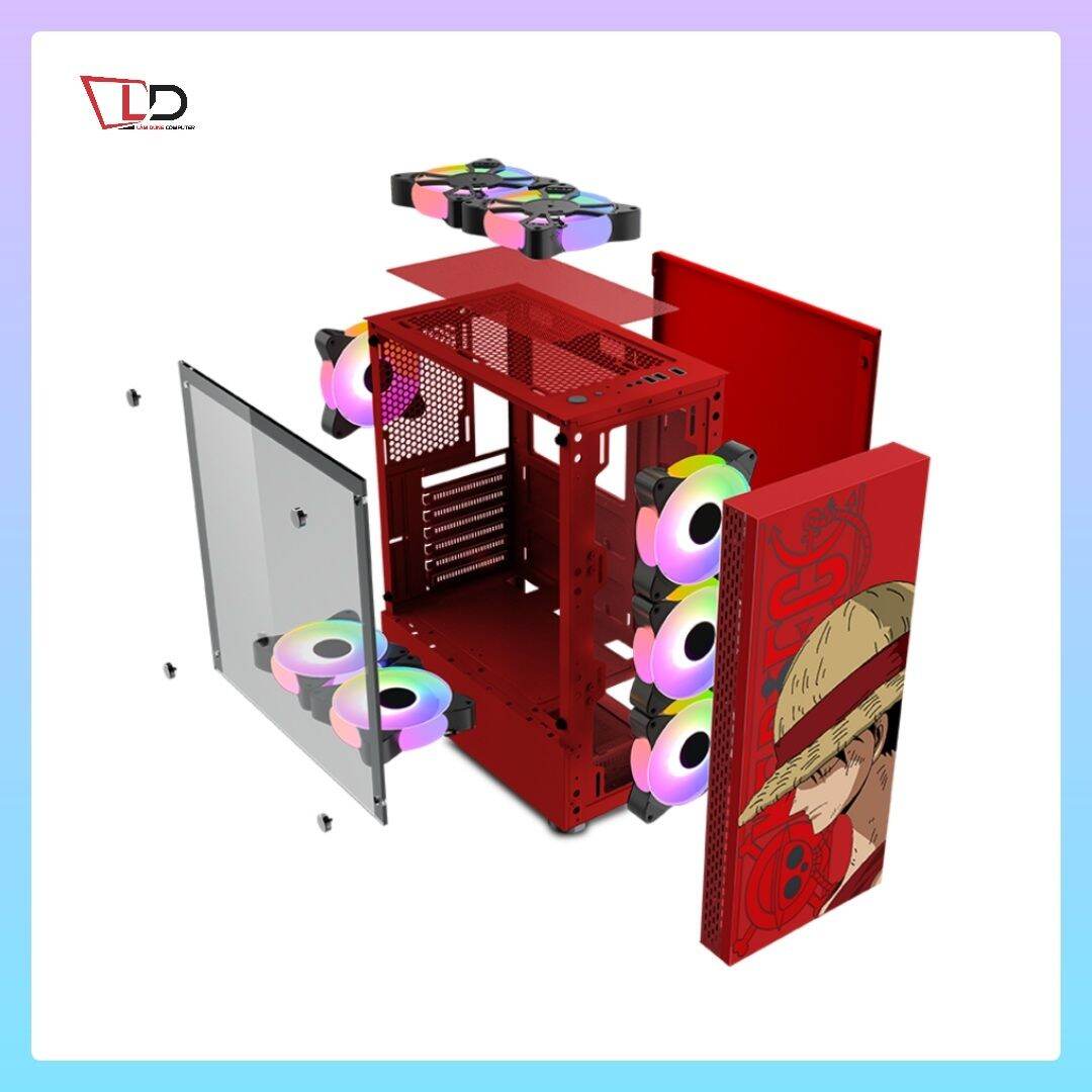 [HCM]Vỏ Case MIK DT03 RED LUFFY
