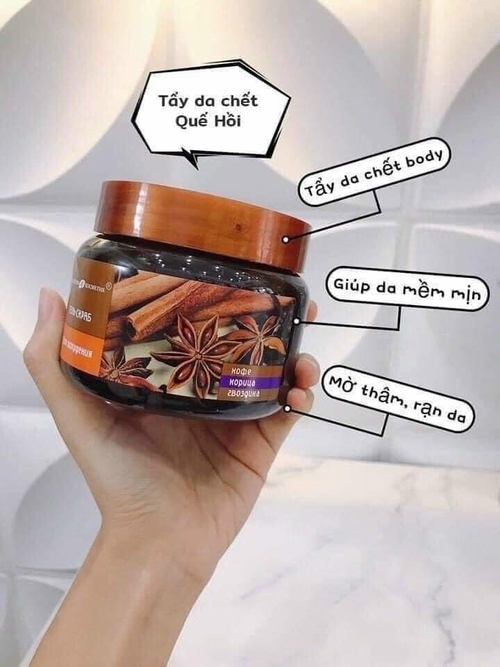 Tẩy Da Chết Body Quế Hồi Đánh Thâm Môngnách Bẹnviêm Lcl