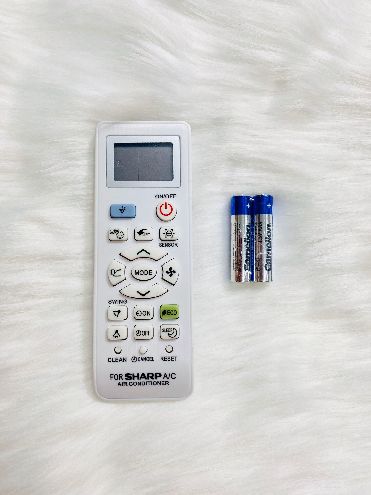 [HCM]REMOTE ĐIỀU KHIỂN MÁY LẠNH ĐIỀU HOÀ SHARP 3 NÚT MÀU