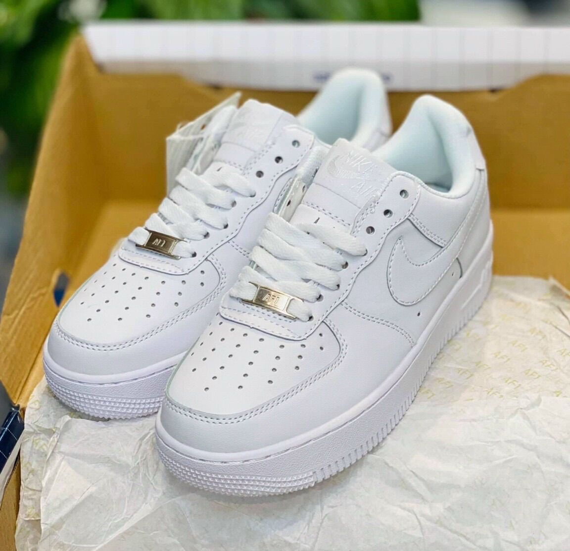 🌻MINTSTORE🌻Giày Thể Thao Sneaker Force Trắng