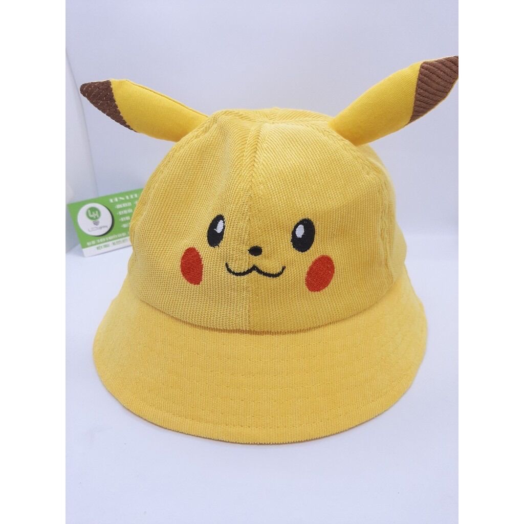 [HCM]Nón Vành Pikachu Cho Bé Siêu Cute 1T Đến 5T