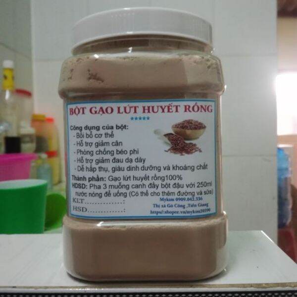 1kg bột gạo lứt huyết rồng