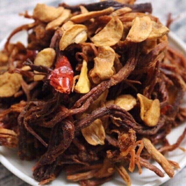 500g heo khô cháy tỏi loại 1