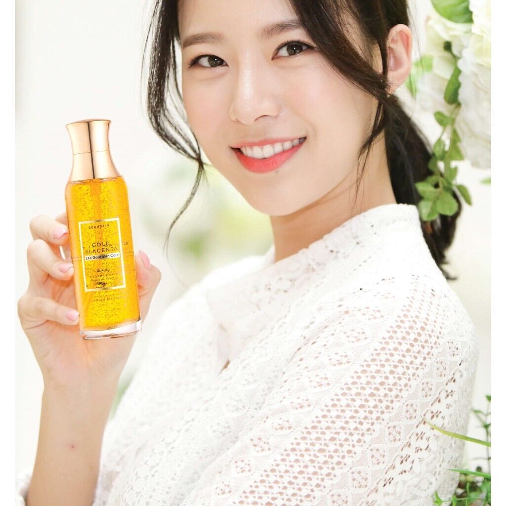 Nước hoa hồng luxury 24K GOLD PLACENTA