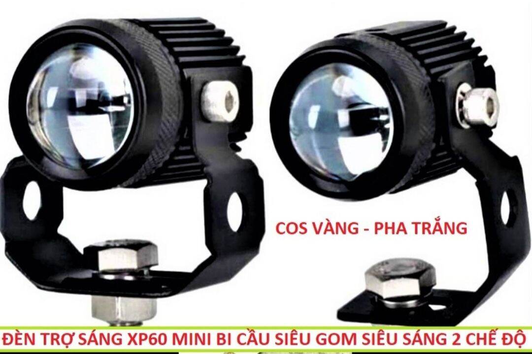 [HCM]Đèn led bi cầu trợ sáng