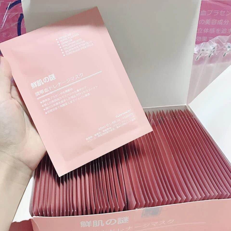 [HCM]nạ nhau thai cừu nhật bản  (1 hộp 50 cái)
