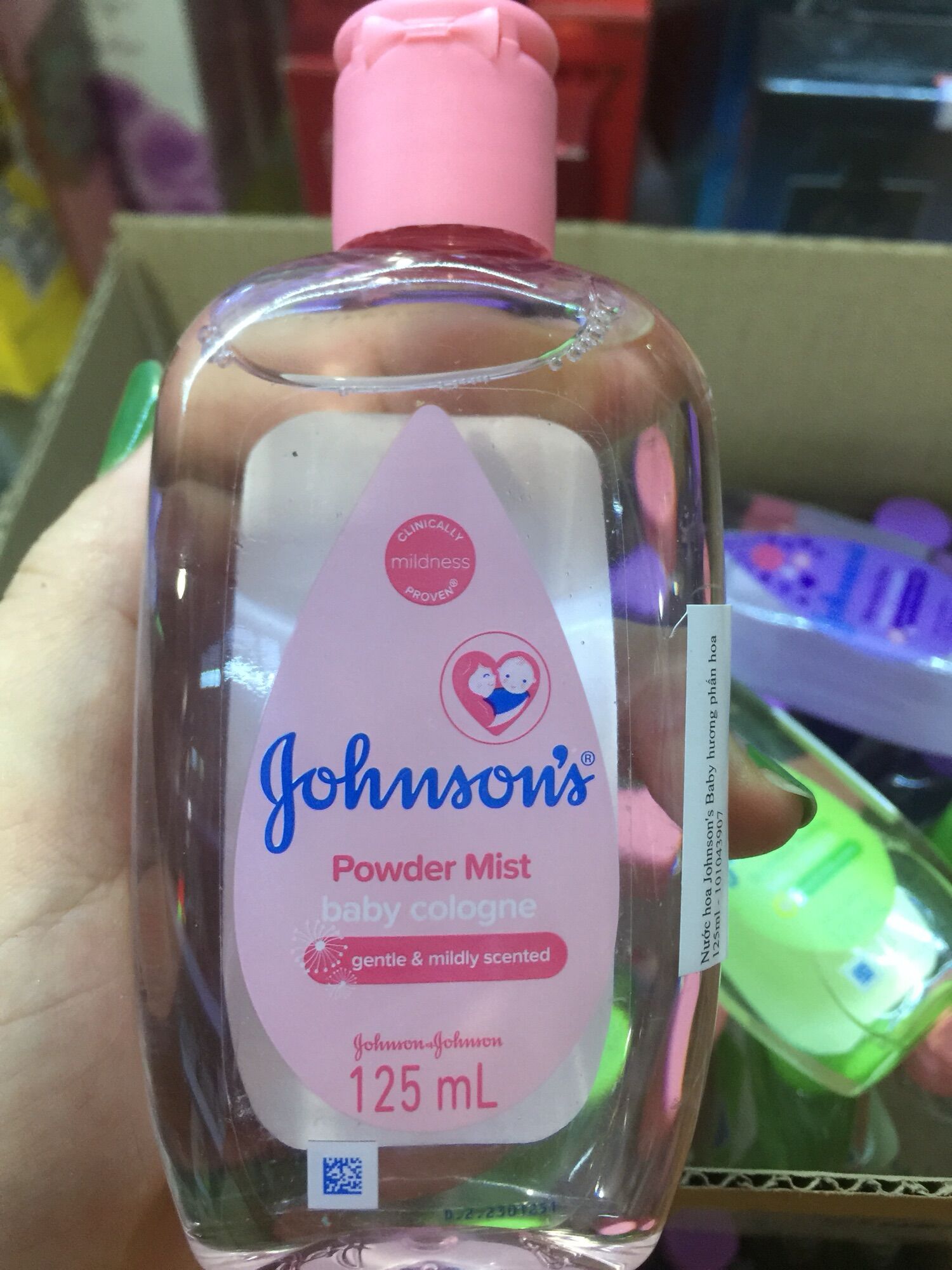 [HCM]Nước hoa Johnson Baby 125ml