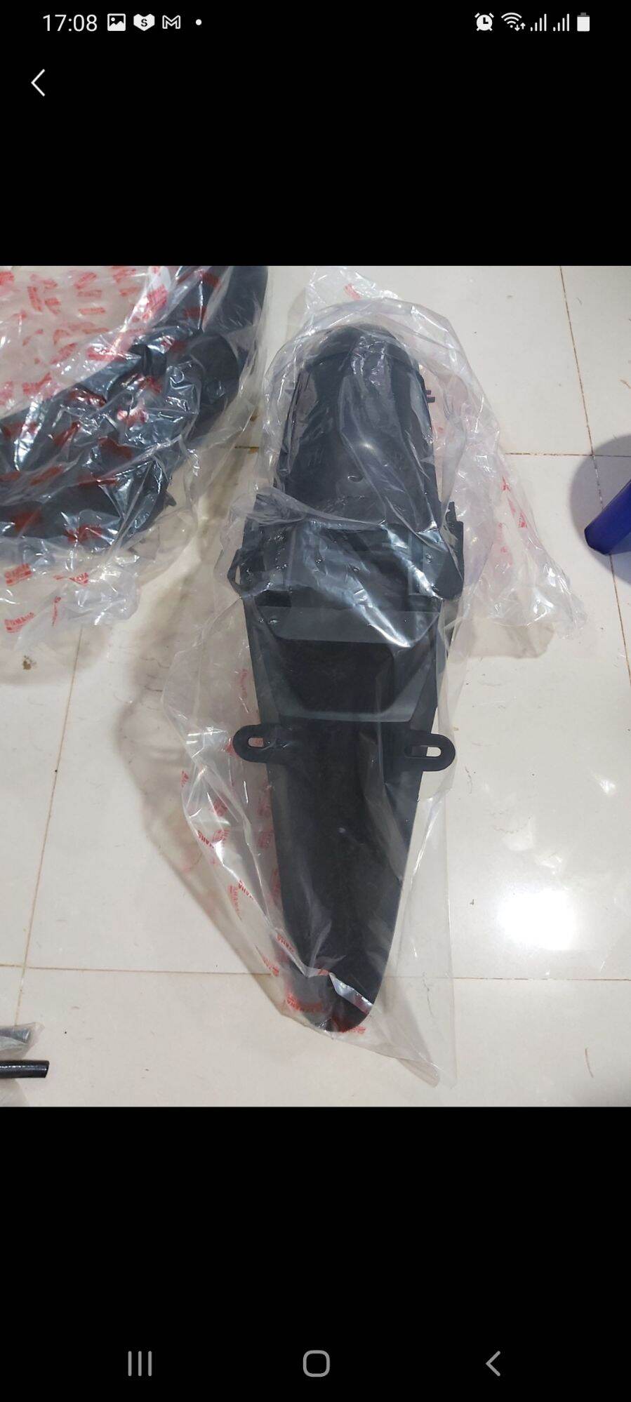 đuôi dè chắn bùn sau exciter 2010 / 135 - 2006-2010