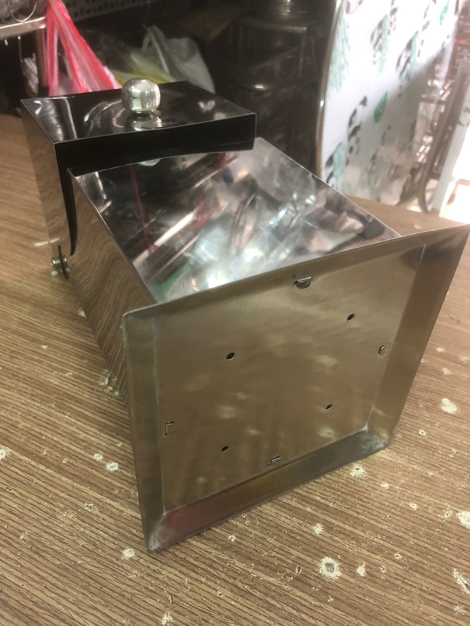 [HCM]ỐNG ĐŨA CÓ NẮP INOX 304