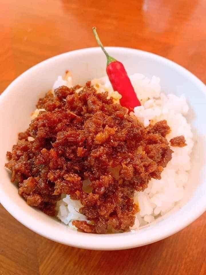 Thịt bằm chưng mắm tép nhà làm đảm bảo ngon