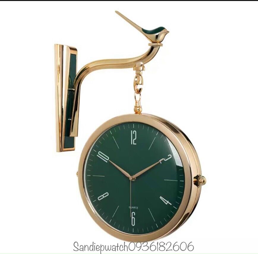 Đồng hồ treo tường 2 mặt