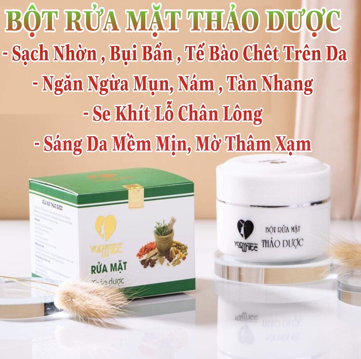 Bột Rửa Mặt Thảo Dược Phương Anh