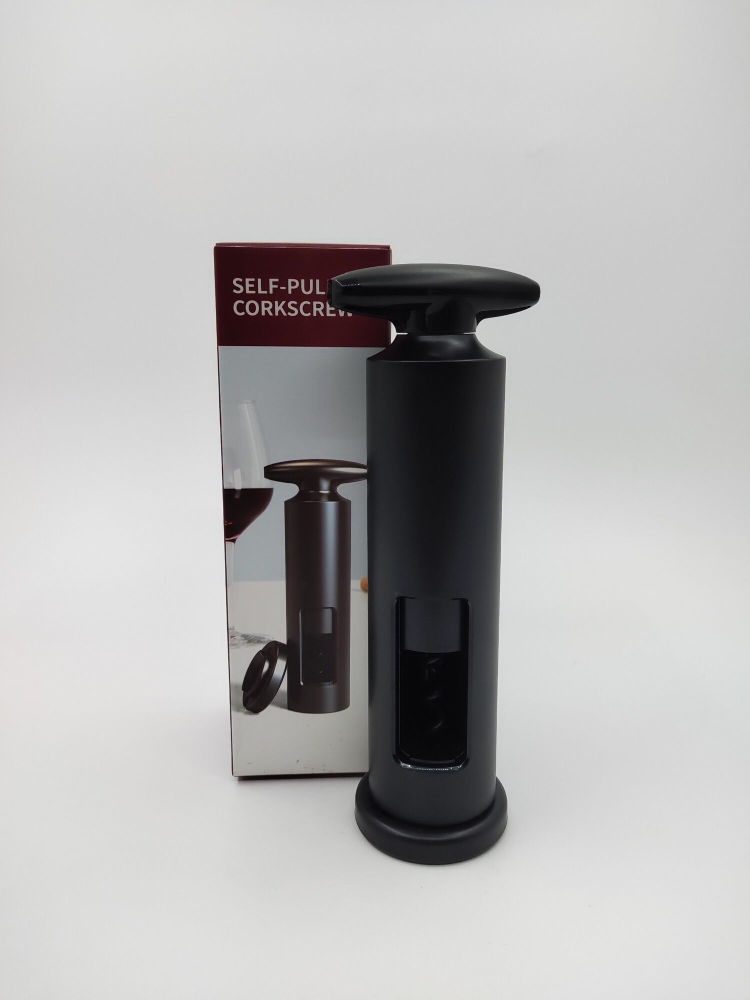 [HCM]Đồ Khui Rượu Vang Cao Cấp Self - Pull Corkscrew