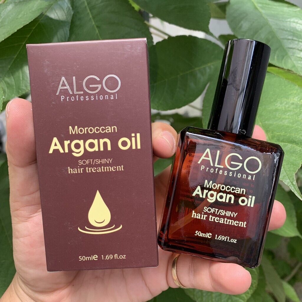 [HCM]TINH DẦU DƯỠNG TÓC ALGO ARGAN OIL 50ml