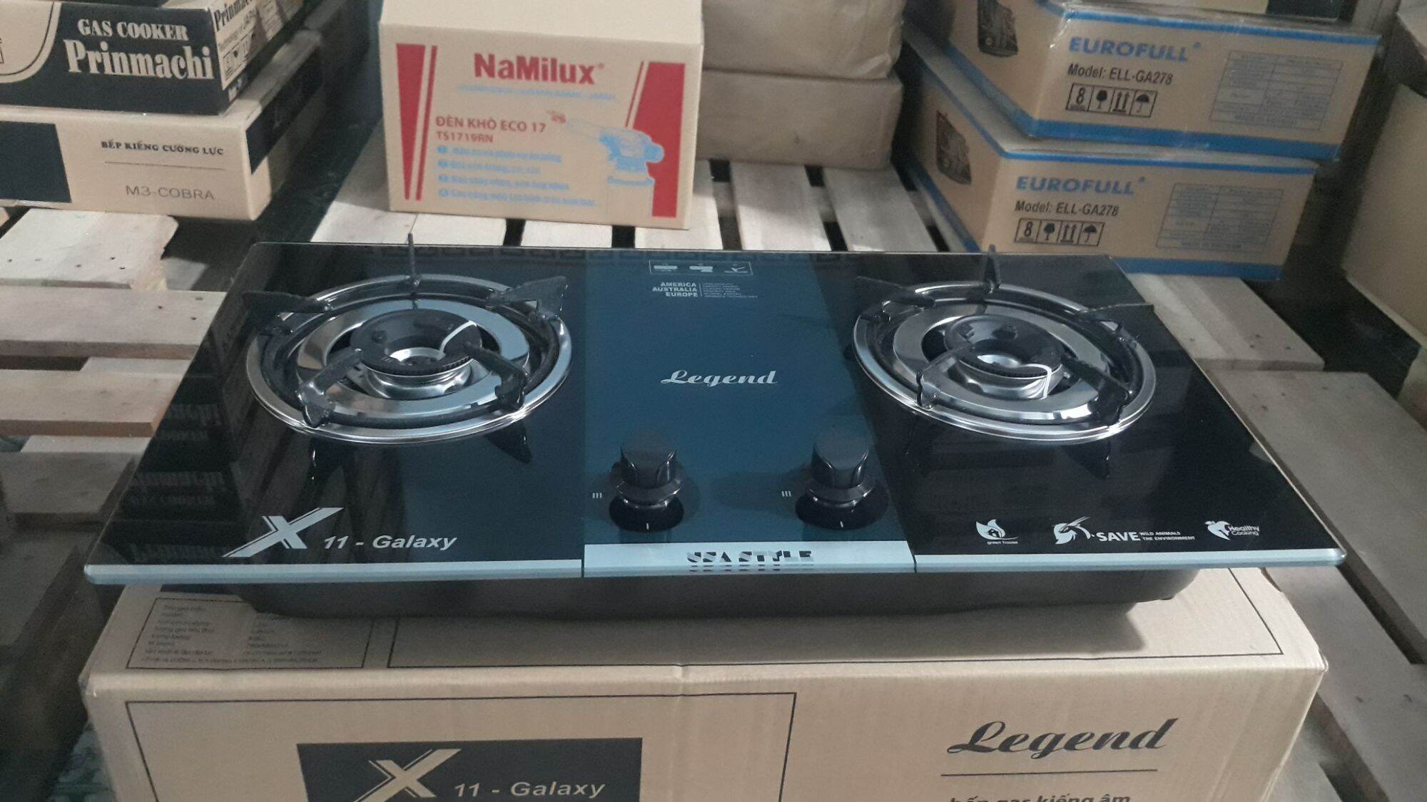 Bếp gas âm kiếng tốt legend x11