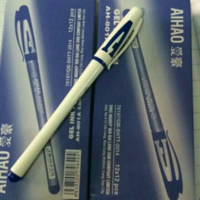 Hộp 12 bút bi nước aihao
