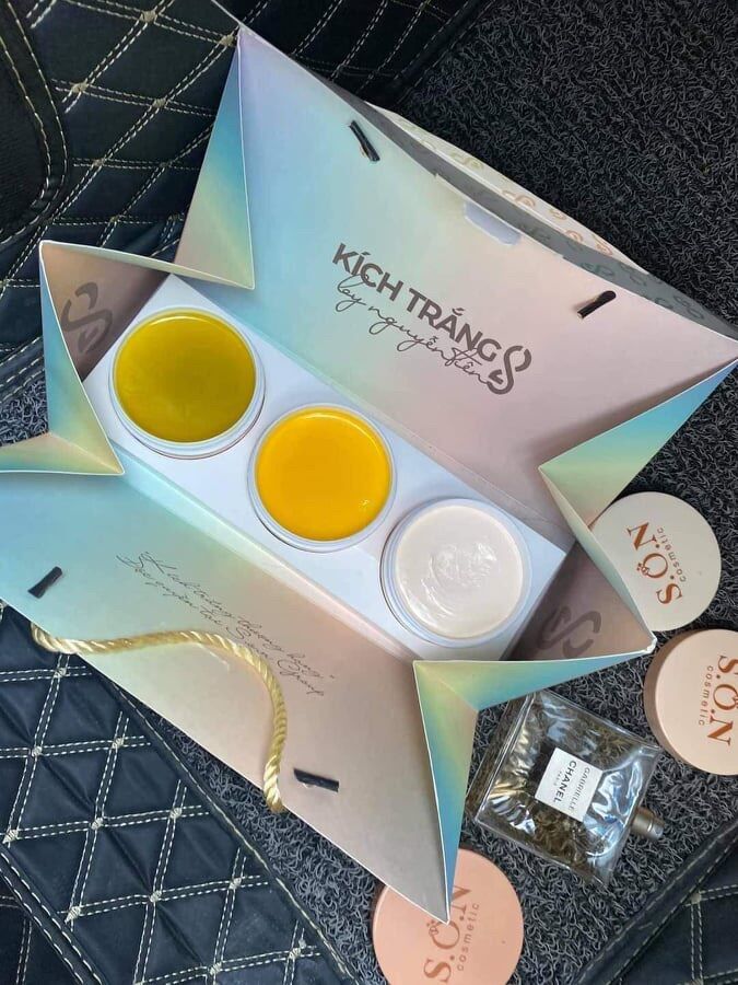 [HCM]Kem Kích trắng tam sắc S2 S.O.N