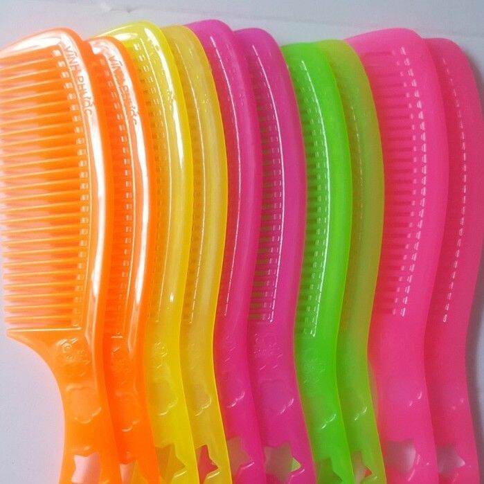 COMBO 10 LƯỢC CHẢI TÓC NHỰA DẺO LOẠI RẺ