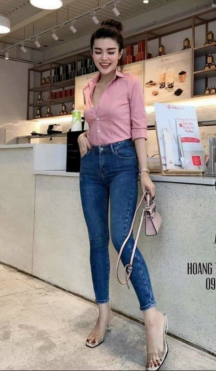 [HCM]Quần Jean nữ ống ôm