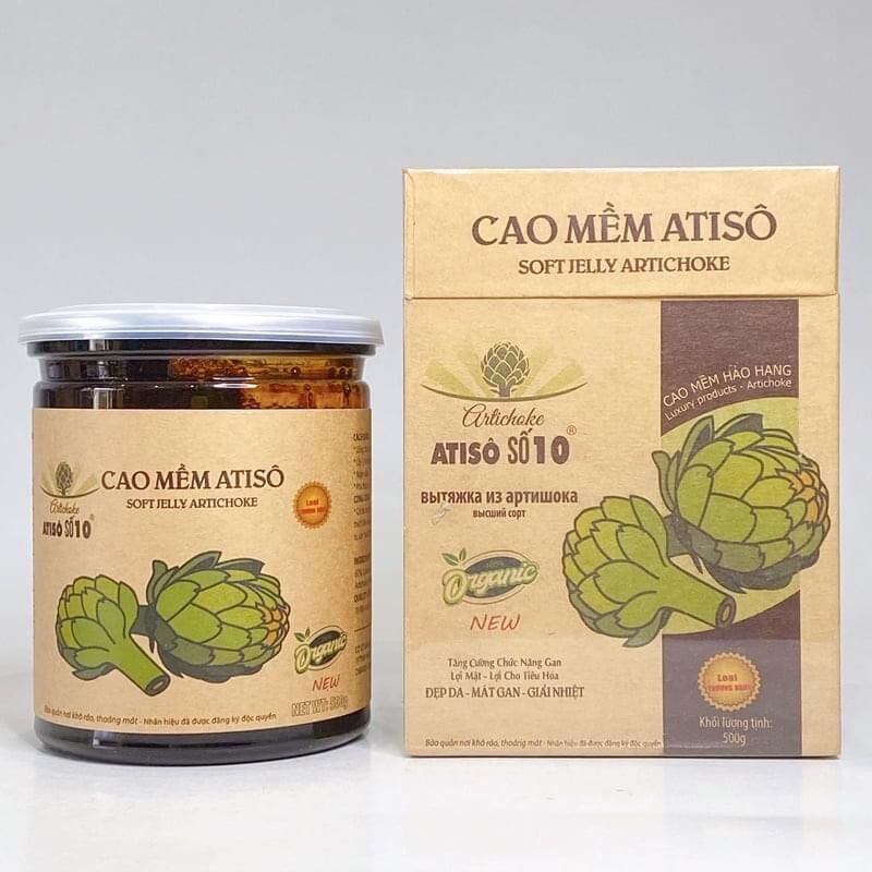 Cao atiso đà lạt DLFresh cao mềm atiso hũ 500g