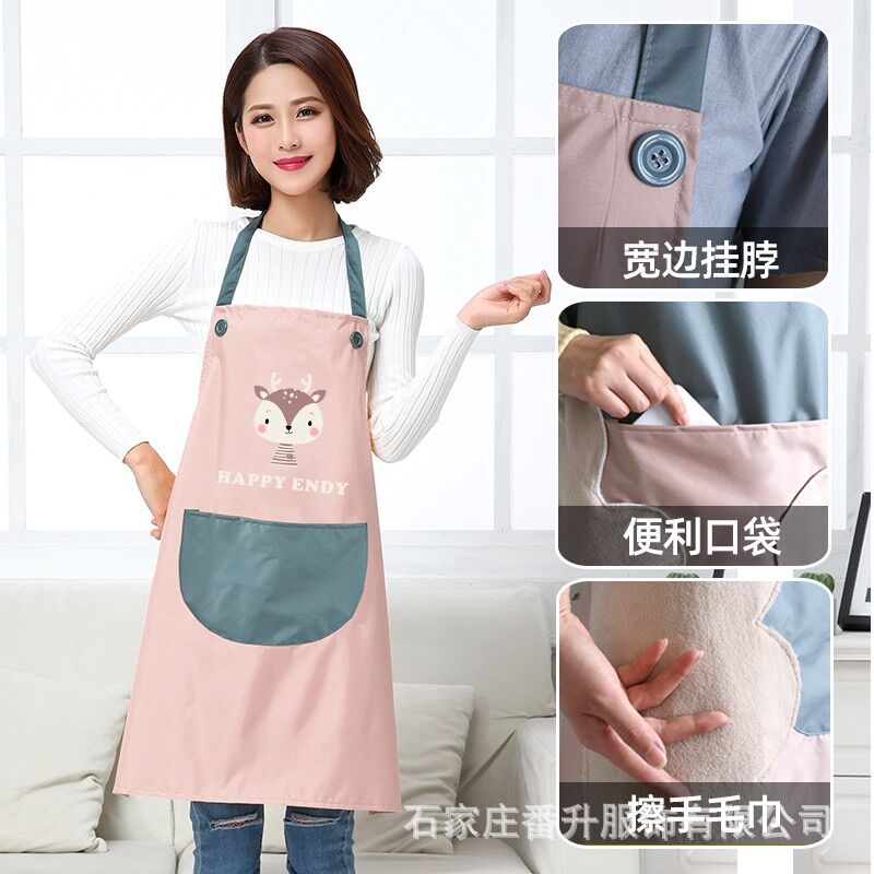 Tạp dề làm bếp hình con hươu