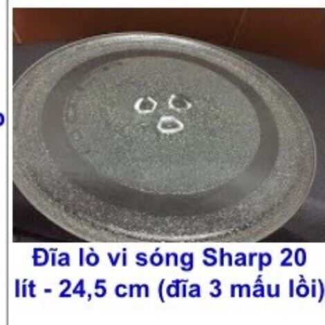Đĩa thuỷ tinh lò vi sóng chính hãng