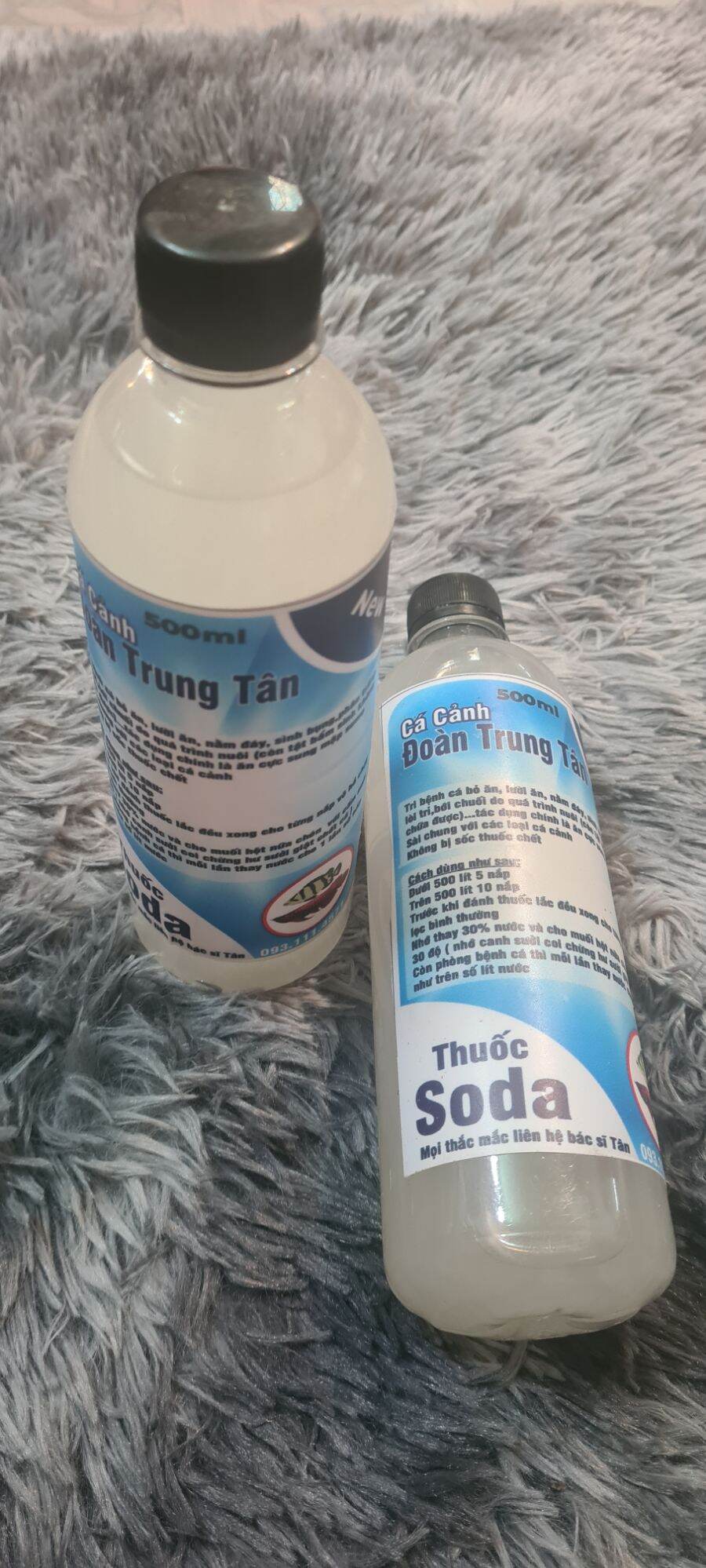 [HCM]Combo 2 chế phẩm soda cho cá cảnh cá rồng