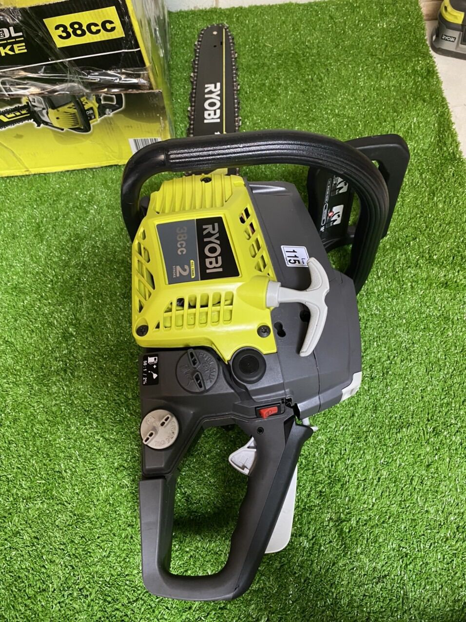[HCM]Máy cưa xích xăng ryobi