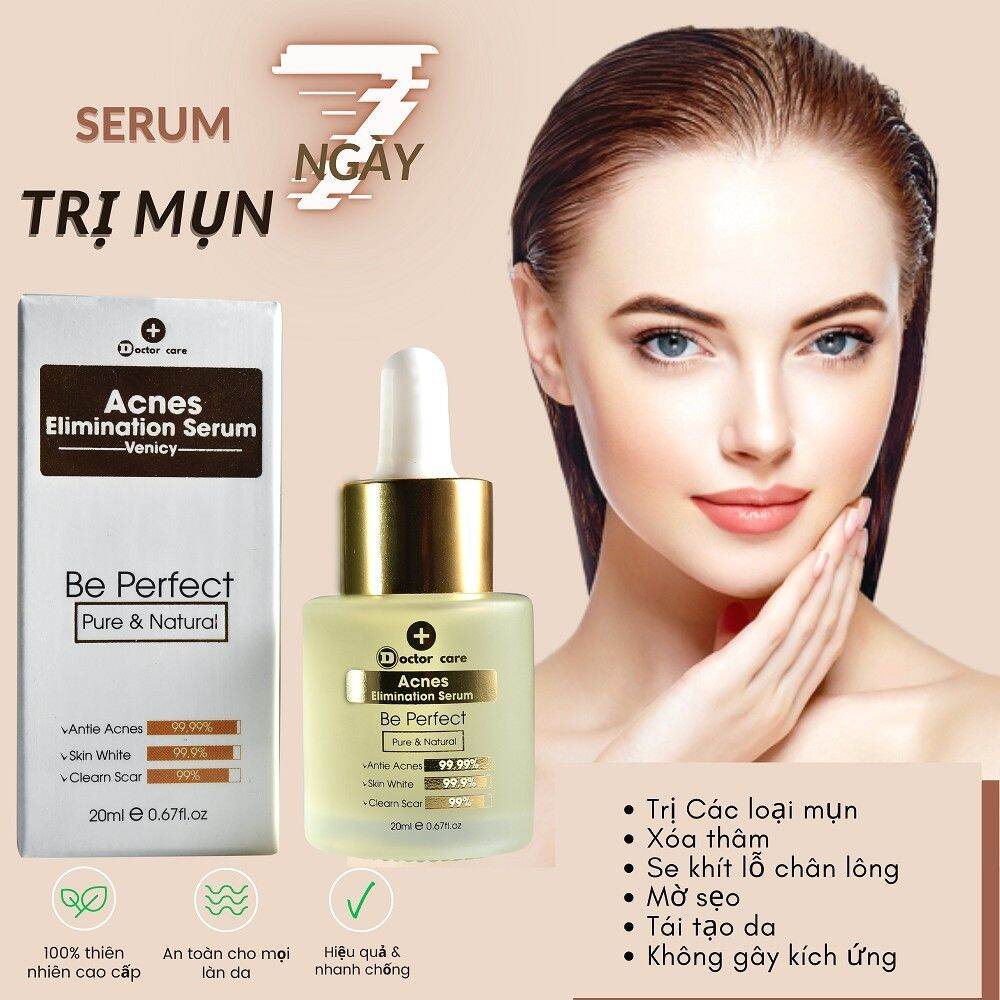 [Hcm]Serum Mun Cấp Tốc 7 Ngày Liền Sẹo Mờ Thâm Mụn Doctor Care ✔️ 7 Ngày Sạch Mụn