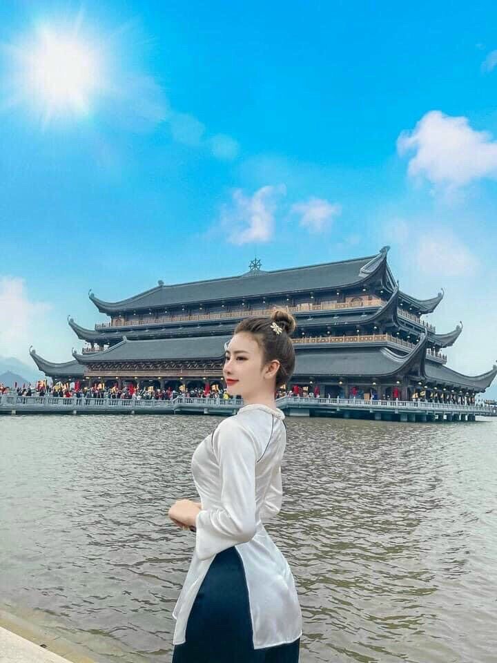Bộ bà ba cách tân, bộ phật tử đi chùa